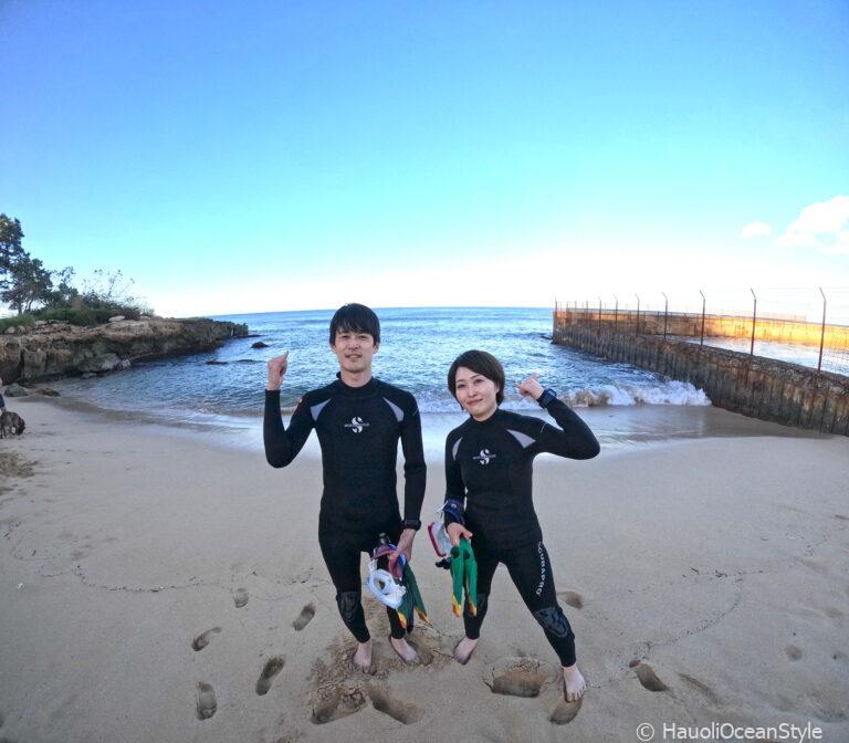 Read more about the article 初ハワイは西オアフの海でシュノーケリング体験!