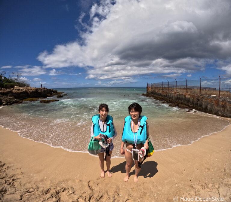 Read more about the article 親子でシュノーケリング体験!西オアフの海を満喫!