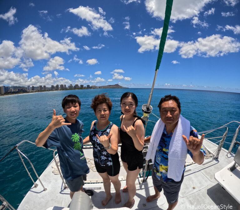 Read more about the article ハワイ到着日から参加OK! ワイキキ沖でウミガメシュノーケリング!