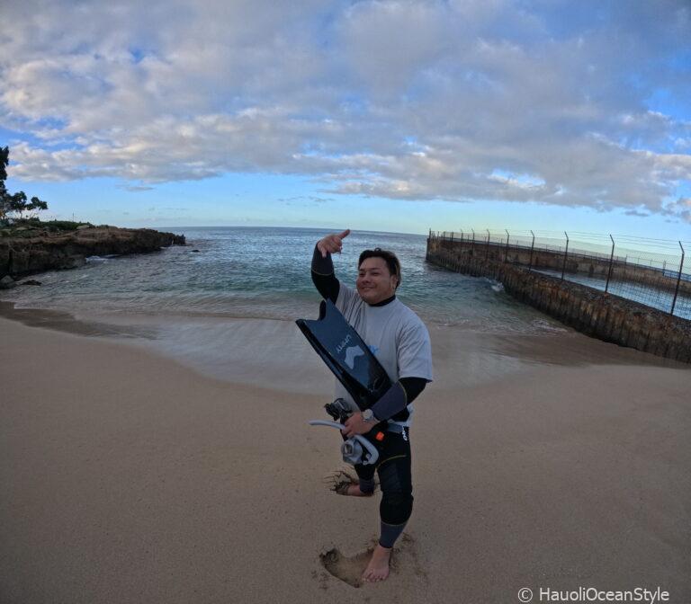 Read more about the article 西オアフの海でスキンダイビング!イルカ&ハワイアンモンクシールに会えた!