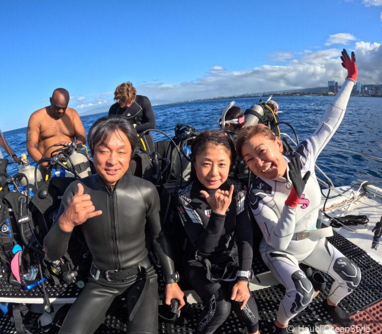 Read more about the article ワイキキ沖に眠る沈船シータイガーでファンダイビング!