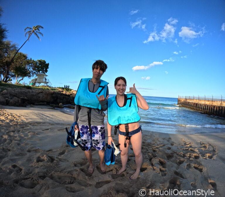 Read more about the article ハワイアンモンクシール2頭に会えた西オアフシュノーケリングツアー!