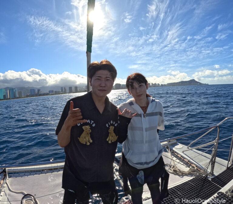 Read more about the article ワイキキ沖でミックスダイビング!ライセンス保持者と体験ダイバーが一緒に潜れるツアー!