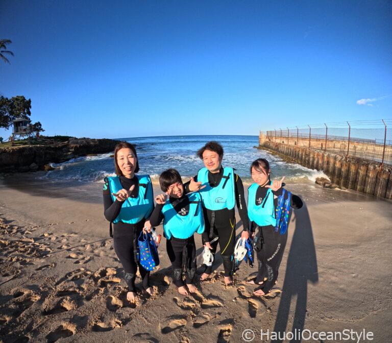 Read more about the article 透明度バツグン西オアフの海で体験するシュノーケリングツアー!
