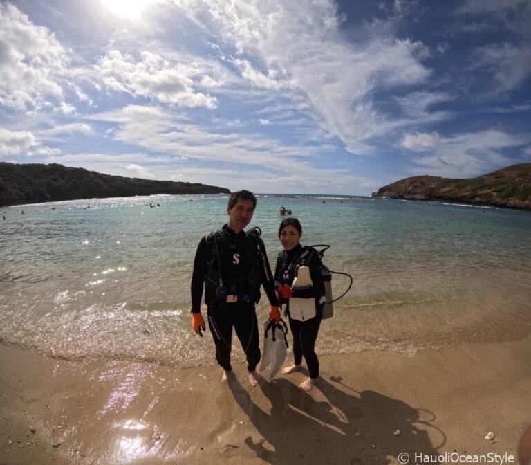 Read more about the article 初ダイビングはハナウマ湾がおすすめ!