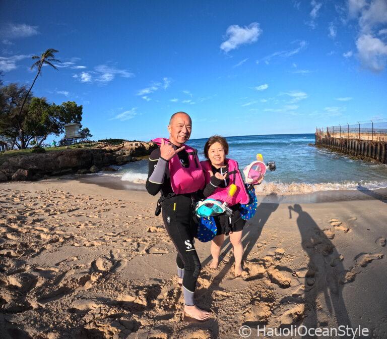 Read more about the article ローカルに大人気!西オアフの海でシュノーケリング!