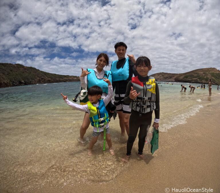 Read more about the article お子様の初シュノーケリングにおすすめ!ハナウマ湾シュノーケリングツアー