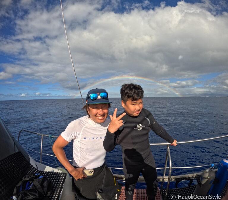 Read more about the article ハワイに来たら親子で貸切りボート体験ダイビングに挑戦!