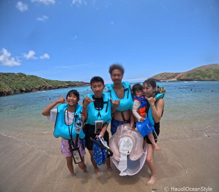 Read more about the article 家族で貸切りだから自由に楽しめる!ハナウマ湾シュノーケリンツアー