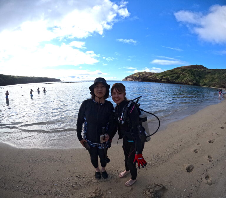 Read more about the article ハワイの体験ダイビングはハナウマ湾がおすすめ！